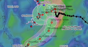 Bão số 15 Koto còn 3 lần đổi hướng, áp thấp nhiệt đới vào Biển Đông hôm nay