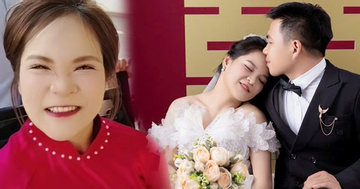 Chú rể đẩy xe lăn đưa cô dâu vào lễ đường, quan khách sụt sùi lau nước mắt