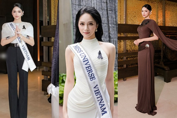 4 outfit giúp Hương Giang ẵm trọn spotlight ở Miss Universe 2025