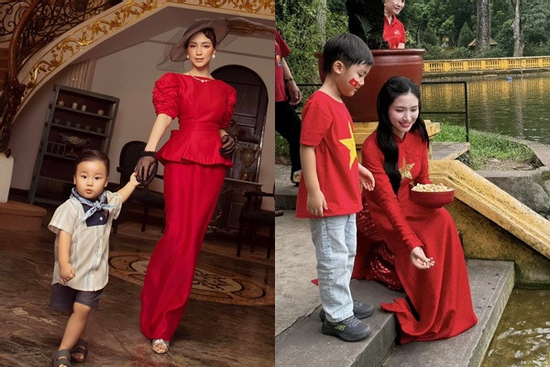 Hòa Minzy được khen nuôi dạy con khéo léo, bé Bo cực hiểu chuyện