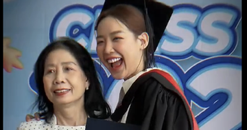 Mẹ đẻ Hoa hậu Bảo Ngọc gây chú ý trong ngày đặc biệt của con gái