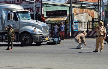 Tai nạn giao thông nghiêm trọng ở phường Bình Tân, TPHCM