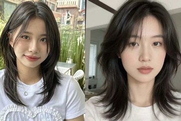 Các kiểu tóc tôn lên vẻ mềm mại cho gương mặt góc cạnh