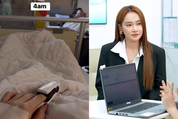 Nhã Phương nhập viện gây hoang mang dù đang bầu lần 3 được 6 tháng
