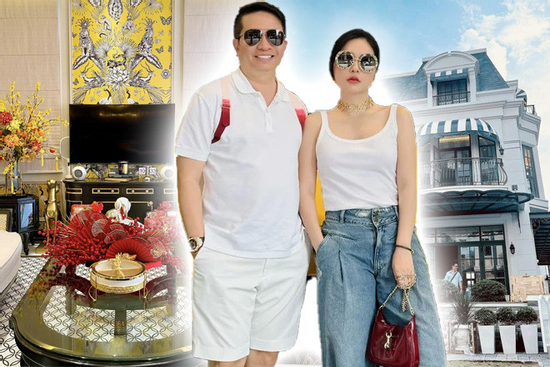 Ảnh cận biệt thự 3 tầng giá triệu đô của vợ chồng Đoàn Di Băng, góc nào cũng xa hoa