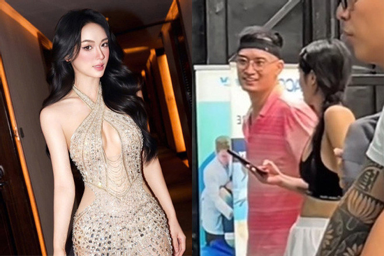 Bị nói 'cặp kè' chồng cũ Diệp Lâm Anh, Á hậu Vũ Thúy Quỳnh phản ứng khó tin