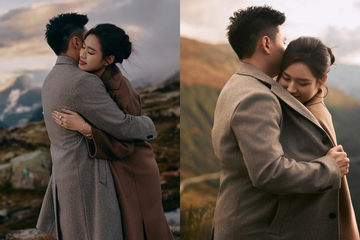 Lộ khoảnh khắc cực ngọt ngào của Hoa hậu Đỗ Thị Hà và chồng doanh nhân