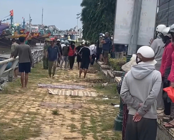 Phát hiện thi thể người đàn ông mặc quần in chữ 'off white' nổi trên sông