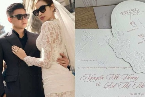 Quy định tiệc cưới tại Hà Nội của Đỗ Thị Hà và doanh nhân Viết Vương gây chú ý