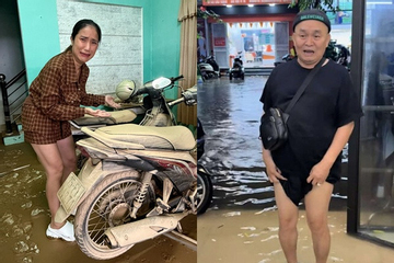 Cảnh tượng hoang tàn trong căn nhà ở Huế của MC Cát Tường sau lũ