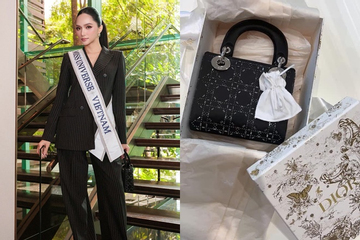 Hương Giang xách túi người yêu cũ tặng 'đọ sắc' dàn mỹ nhân Miss Universe 2025