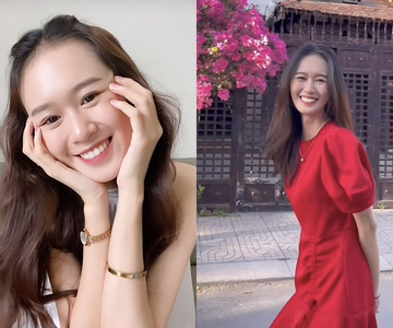 Bà xã Anh Đức thăng hạng nhan sắc tuyệt đối sau khi lấy chồng