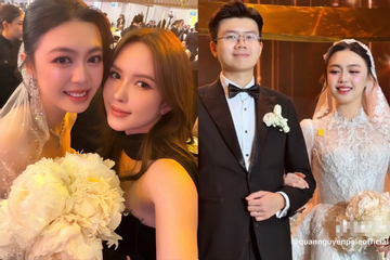 Clip toàn cảnh không gian cưới đẳng cấp nhà giàu của thiếu gia Phan Hoàng và ái nữ gia tộc nghìn tỷ