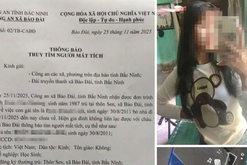 Công an cảnh báo học sinh bỏ nhà theo bạn xấu