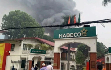 HABECO thông tin về vụ cháy tại trụ sở Tổng công ty