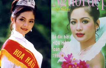 Người đẹp duy nhất từng 2 lần đăng quang Hoa hậu Việt Nam giờ ra sao?