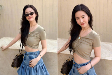 Loạt ảnh du lịch của Lưu Diệc Phi khiến ai cũng phải nghi ngờ tuổi thật