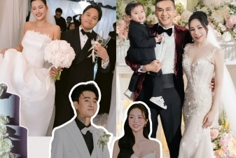 Những đám cưới đình đám của sao Việt năm 2025