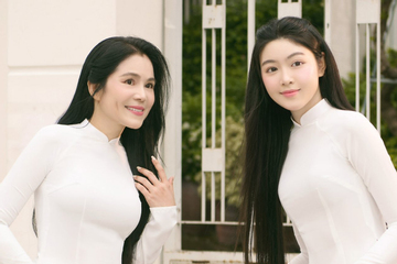 Con gái MC Quyền Linh khoe ảnh bên mẹ quyền lực, nhan sắc trẻ đẹp của phụ huynh gây sốt