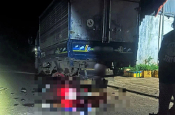 Gia Lai: Tông vào xe tải đang đậu, 3 người trên xe máy tử vong