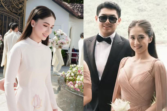 Ảnh nét căng về 'con dâu tương lai' của tỷ phú Johnathan Hạnh Nguyễn ở đám cưới Tiên Nguyễn