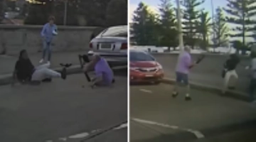 Khủng bố ở Australia: Nghẹt thở cảnh cặp đôi giật súng của sát thủ rồi bị bắn gục