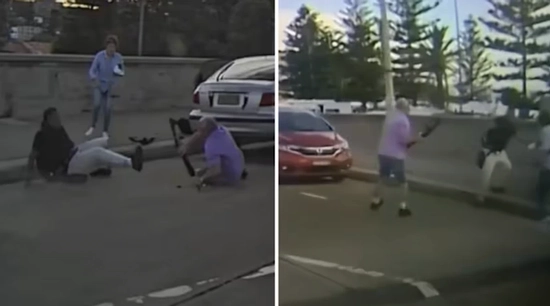 Khủng bố ở Australia: Nghẹt thở cảnh cặp đôi giật súng của sát thủ rồi bị bắn gục