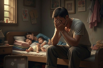 Mệt mỏi vì áp lực 