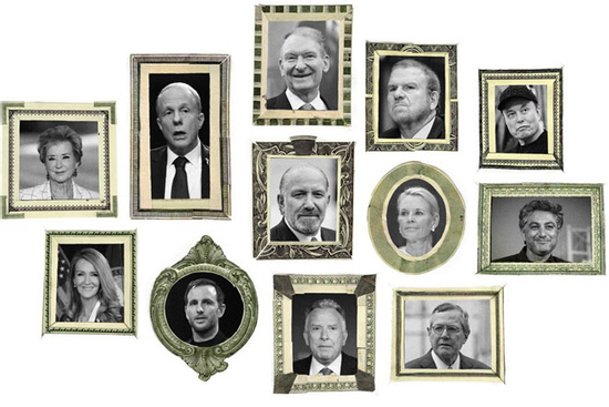 Chính quyền Tổng thống Trump giàu nhất trong lịch sử Mỹ