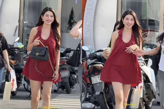 Vừa công khai bầu bí, Á hậu Quỳnh Châu để lộ nhan sắc thật qua camera thường