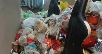 Khách trả phòng để lại 'núi rác' cao hơn 1m, khách sạn mất 3 ngày dọn dẹp