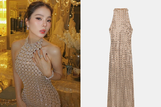 Lệ Quyên giàu có vẫn chăm diện váy áo bình dân