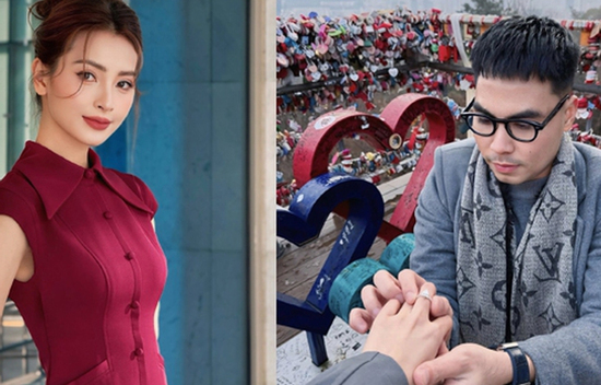 Nữ MC VTV quê Phú Thọ vừa nhận lời cầu hôn của danh thủ Đức Huy có gu thời trang đời thực ra sao?