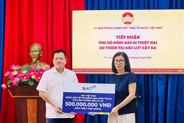 BAT Việt Nam đồng hành hỗ trợ người dân vùng lũ