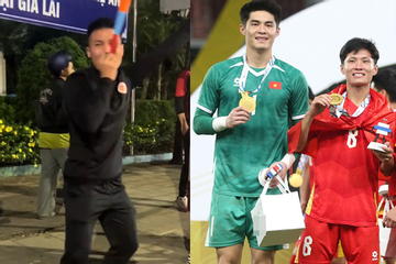 Clip Quang Hải đi bão sau trận thắng 'nghẹt thở' của U22 Việt Nam viral toàn cõi mạng