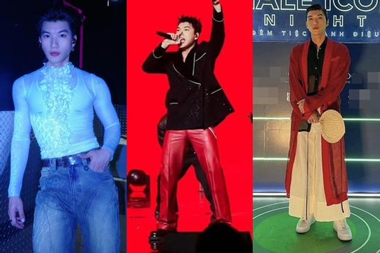 Những lần HIEUTHUHAI gây bàn tán về phong cách thời trang