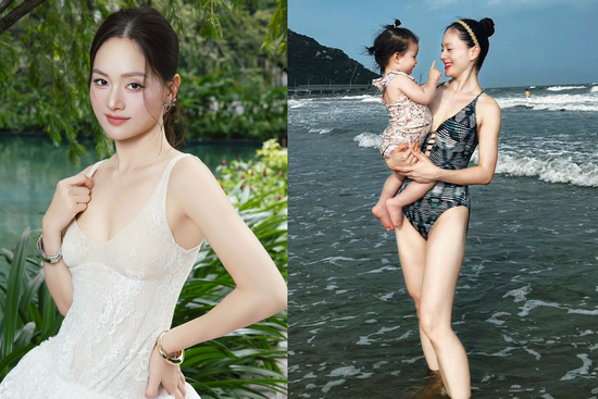 Lan Phương khoe sắc vóc gợi cảm sau khi ly hôn chồng Tây