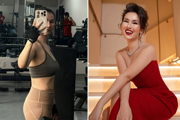 Võ Hạ Trâm tự tin khoe body thật, bắt đầu vào cuộc chơi 'không mỡ thừa'