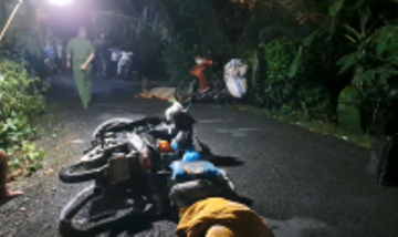 Va chạm giữa hai xe máy ở Đồng Tháp, một phụ nữ tử vong