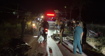 Hai xe máy va chạm trực diện, 2 nam thanh niên tử vong tại chỗ