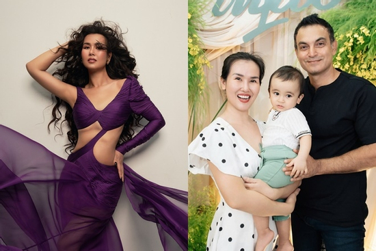 Loạt ảnh quyến rũ của Võ Hạ Trâm khiến chồng Ấn Độ 'nhận không ra'