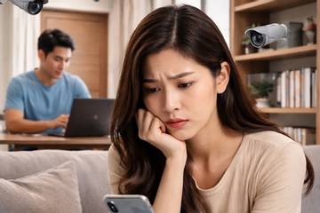 Mới cưới hơn 20 ngày, tôi hoảng hốt phát hiện chồng lắp 5-6 camera khắp nhà