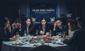Thưởng cuối năm không có một đồng dù công ty tổ chức tiệc tổng kết linh đình