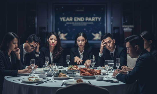 Thưởng cuối năm không có một đồng dù công ty tổ chức tiệc tổng kết linh đình