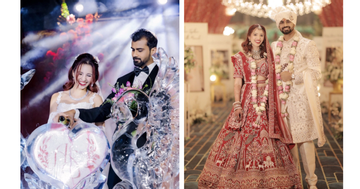 Con gái Hoa hậu Việt Nam 1990 xinh đẹp trong lễ cưới truyền thống Việt Nam và Ấn Độ