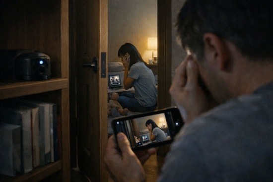 Lén đặt camera theo dõi giúp việc, tôi bật khóc khi biết sự thật sau cánh cửa