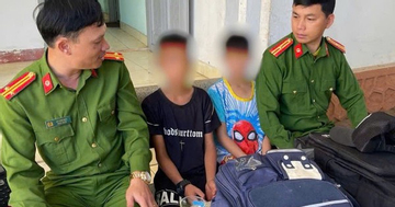 Sợ cha mẹ mắng vì làm vỡ chén bát, hai bé trai ở Gia Lai bỏ nhà 'đi bụi'