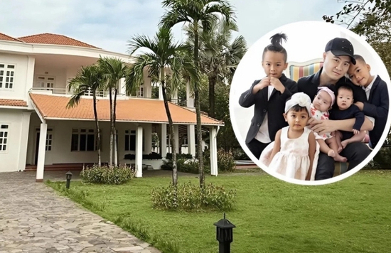 NTK đình đám trong showbiz Việt tiết lộ lý do đưa các con về biệt thự rộng 2000m2