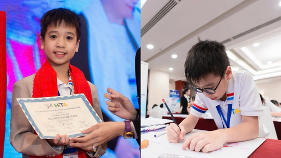 Cậu bé 10 tuổi giành huy chương siêu trí nhớ thế giới, đọc nhanh 3.000 từ/phút