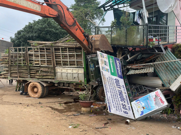 Nguyên nhân vụ xe tải tông liên hoàn khiến 5 người thương vong ở Quảng Trị